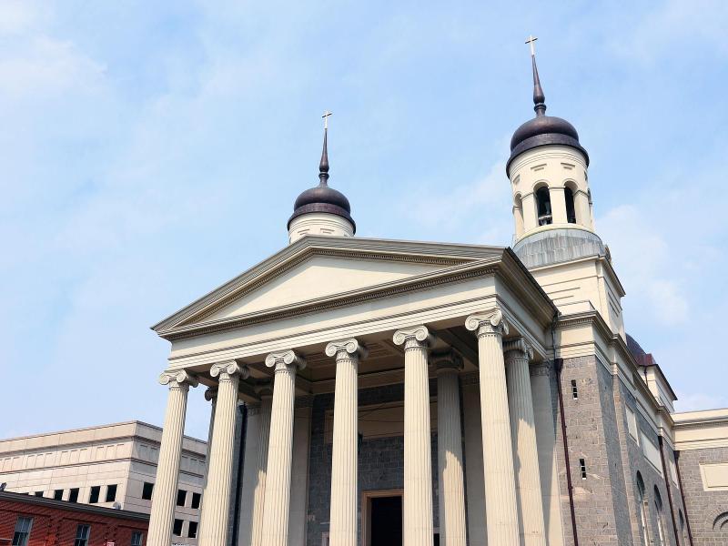 Kathedrale in Baltimore Fassade Obernkirchener Sandstein®